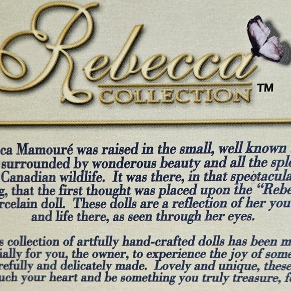 Rare Musical Porcelain Doll - Picture 6 of 9